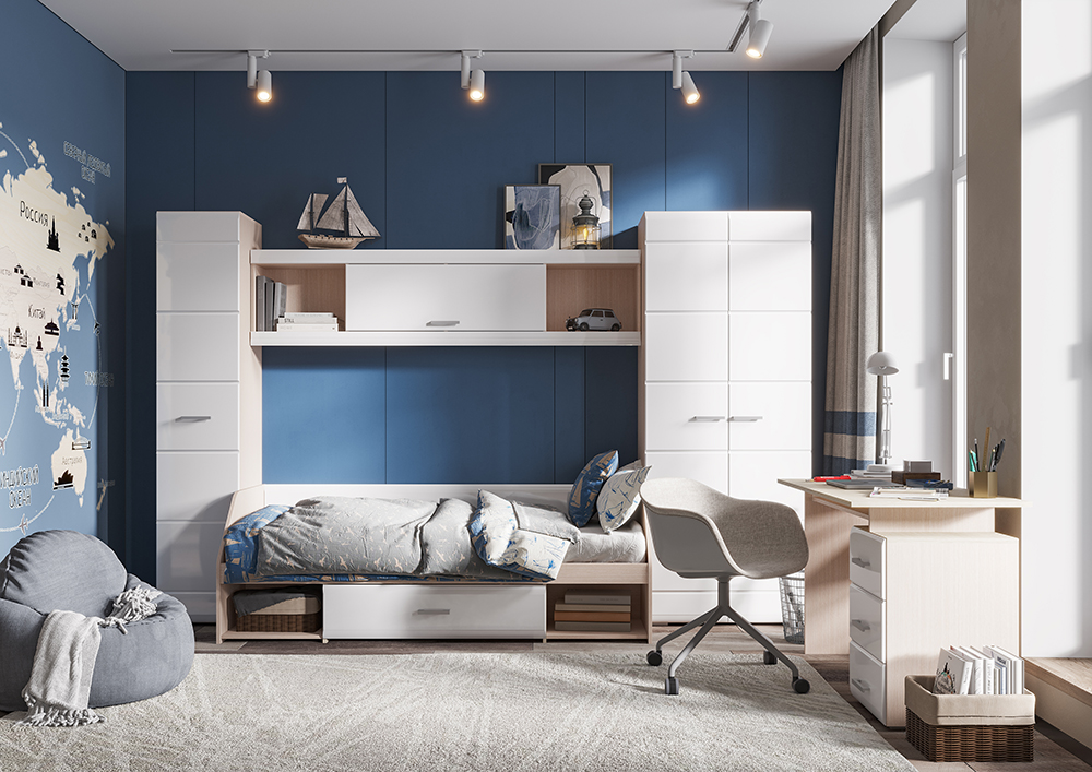 Детская СИМБА белый 1