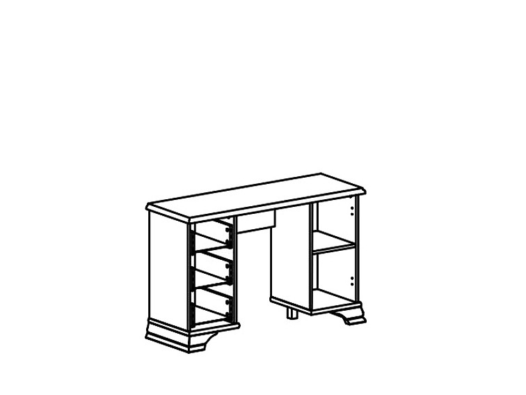 Стол туалетный Кентаки S132-TOL