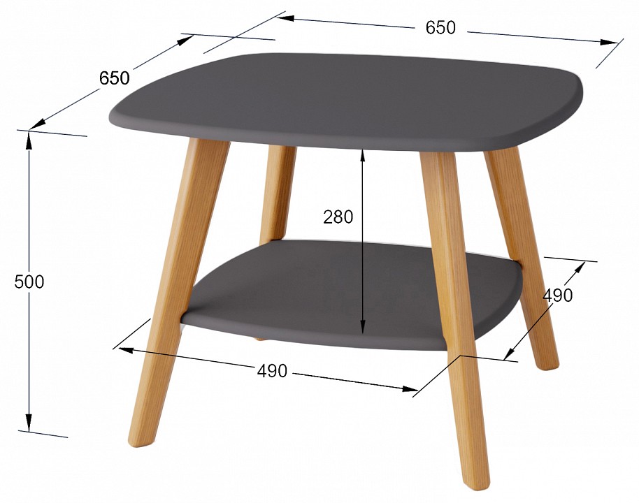 Стол журнальный Хадсон