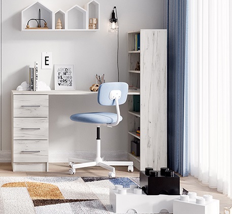 Стол письменный Гранд крафт белый 4