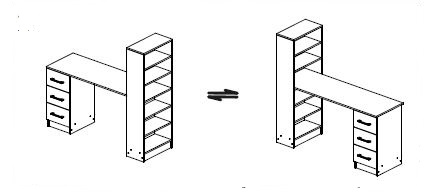 Стол письменный Гранд