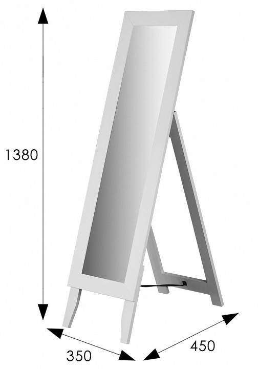 Зеркало напольное BeautyStyle 1