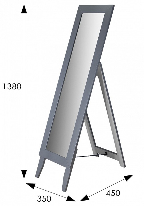 Зеркало напольное BeautyStyle 1