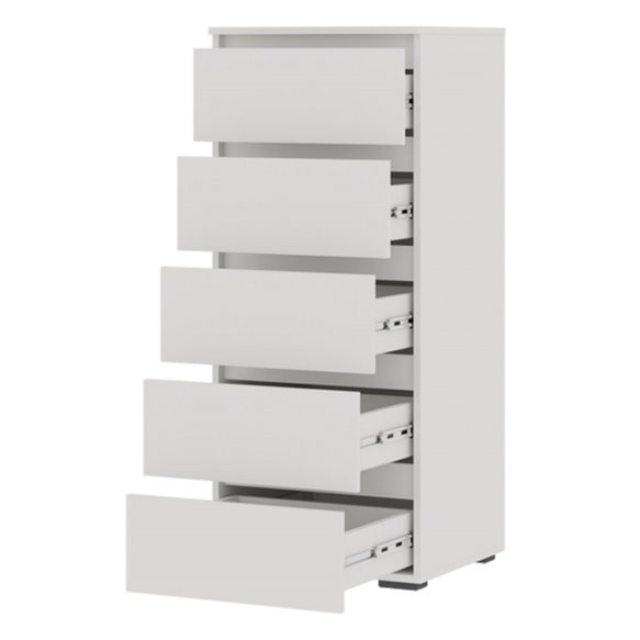 Хелен КМ 03 Комод 502 5 ящиков (белый) 2