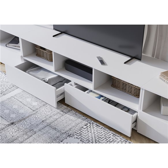 Хелен ТБ 02 Тумба ТВ (белый) 2