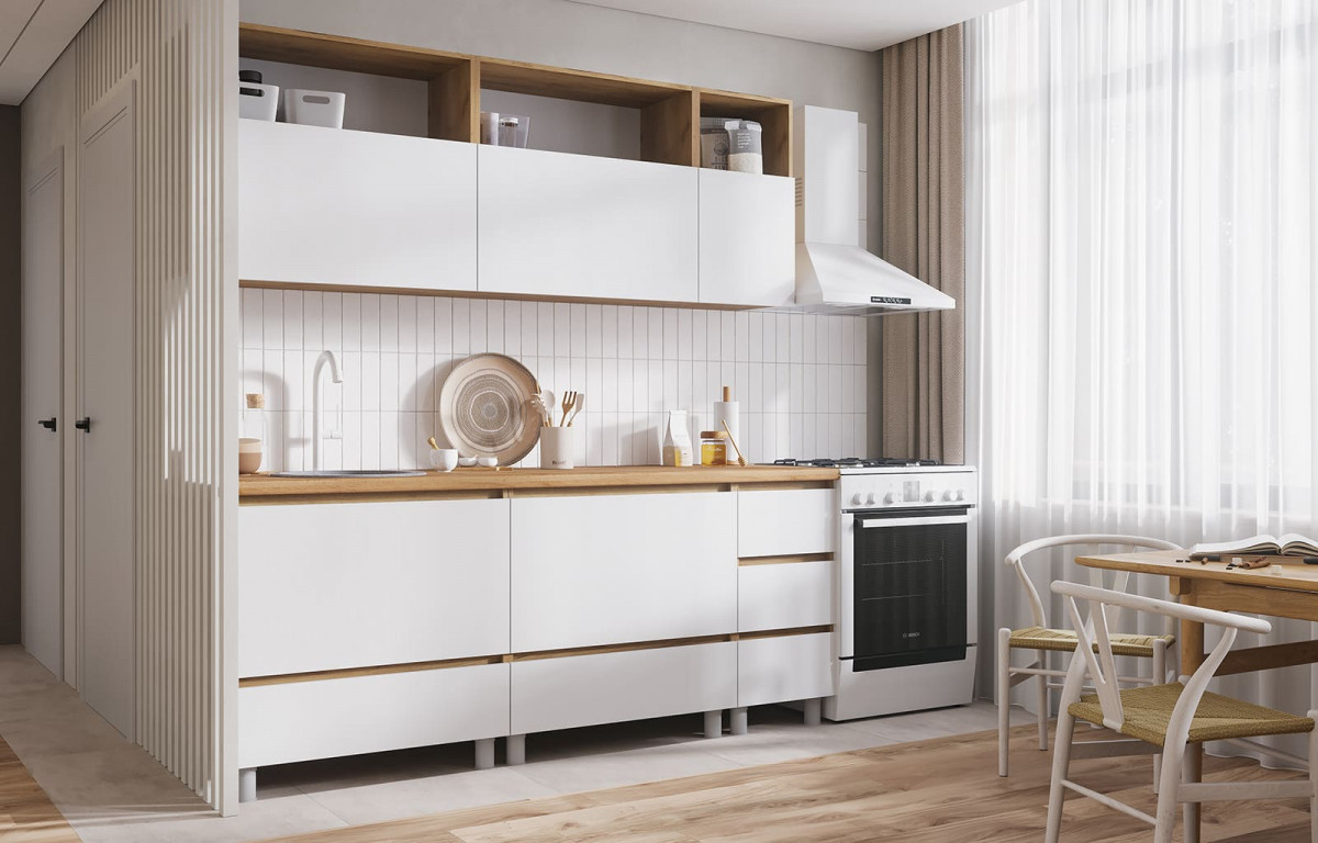 Кухня Хелен 2,0 м крафт 5