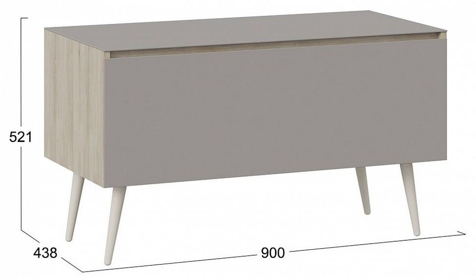 Тумба под ТВ Глосс СМ-319.03.012