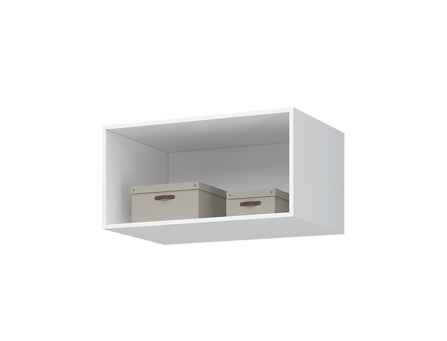 Антресоль Лион АН-01 Белый шагрень 2