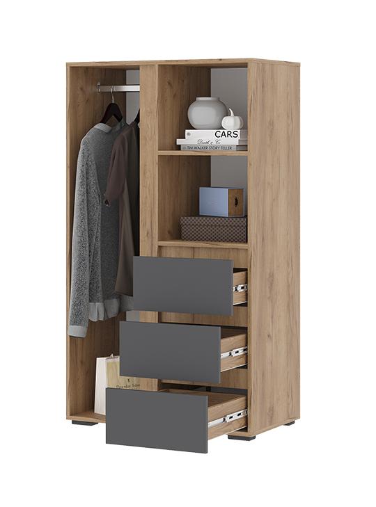 Хелен ШК 03 Шкаф (графит) 2